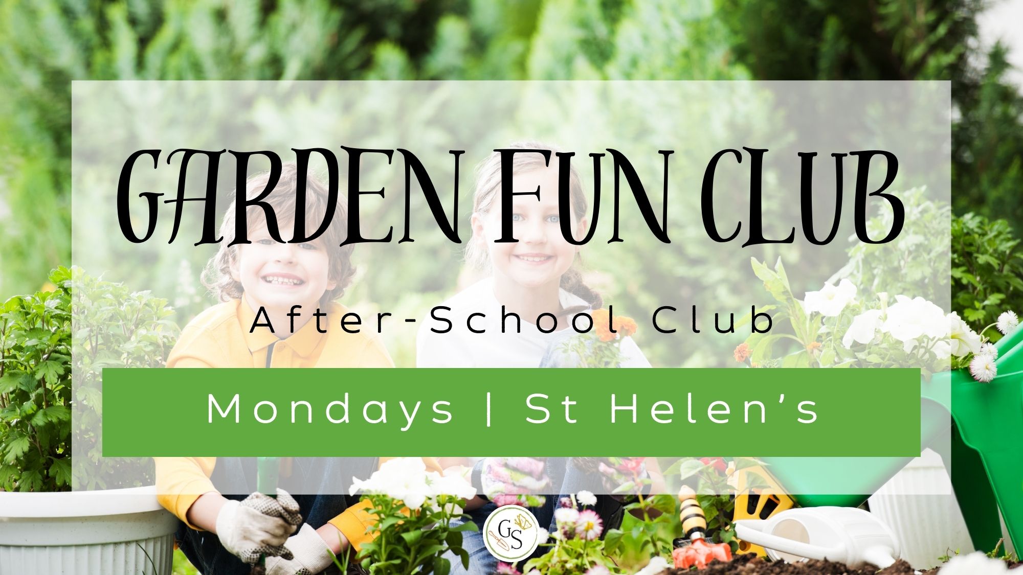 Garden Fun Club after school club on Mondays in the Growing Space at St. Helen's Church North Kensington